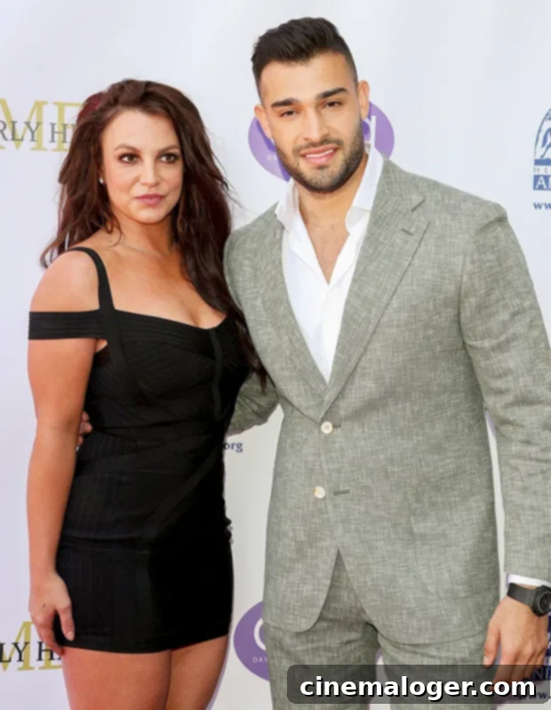 Britney Spears Envisions Lavish Traditional Wedding to Sam Asghari, Budget Is No Limit 2 Britney Spears and Sam Asghari engaged