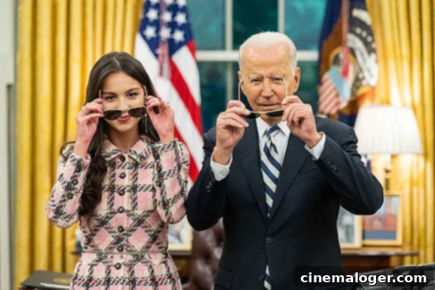 Olivia Rodrigo's 'Crazy' Biden Meeting: The Presidential Gift She Received 2 olivia rodrigo and joe biden