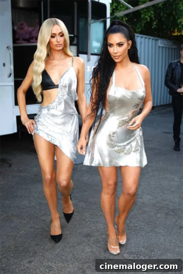 Paris Hilton Confirms Kim K Wedding Invite, Stays Tight-Lipped on Pete Davidson's Plus-One 2 kim kardashian and paris hilton