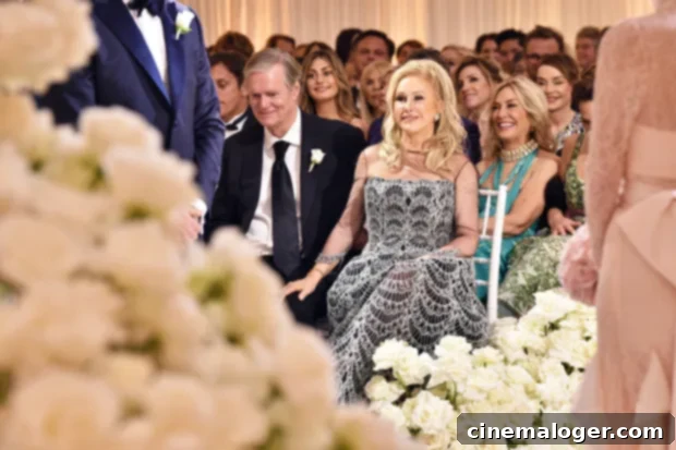 Seashells & Sheer: Kathy Hilton's Unforgettable Dress at Paris Hilton's Wedding 2 Kathy Hilton attends Paris Hilton's wedding ceremony as the proud mother of the bride.