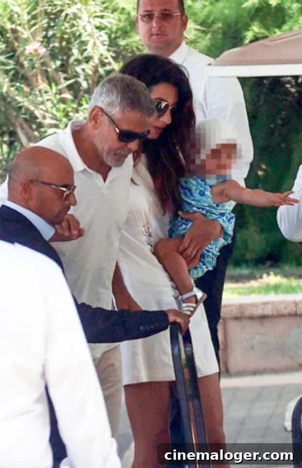 George Clooney: The Emotional Moment He and Amal Chose to Be Parents 3 George Clooney, Amal Clooney, and children.