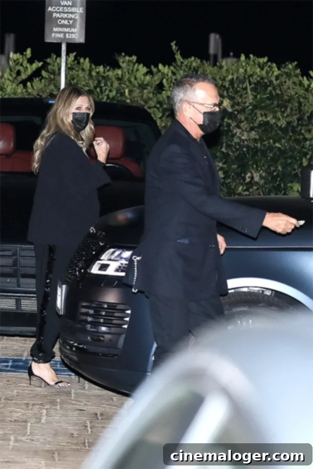 Tom Hanks, Rita Wilson & Son Truman Enjoy Rare Family Dinner 3 Rita Wilson and Tom Hanks