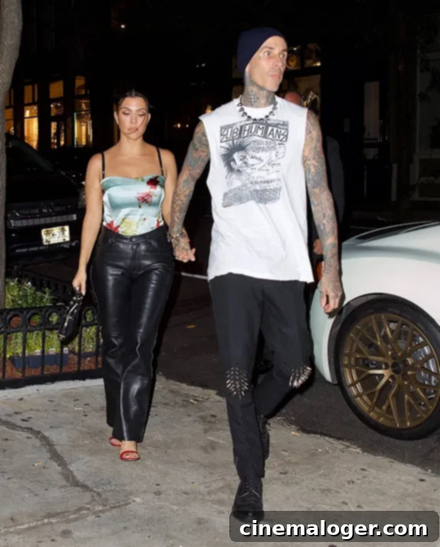 Kourtney Kardashian And Travis Barker's Surprise Vegas Wedding 3 Kourtney Kardashian & Travis Barker