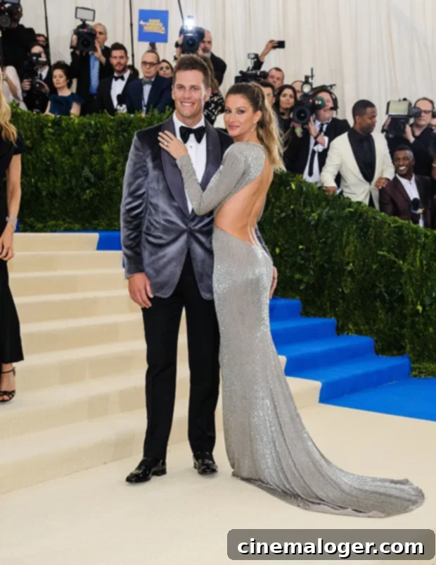 Tom Brady and Gisele Bundchen Celebrate Daughter Vivian's 9th Birthday with a 'Daddy Loves You' Message 4 Tom Brady and Gisele Bundchen attending a past public event together, showcasing their elegant and united presence as a celebrity couple.