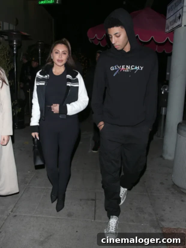 Preston Pippen, 19, Dwarfs Mom Larsa During Recent Outing 2 larsa pippen