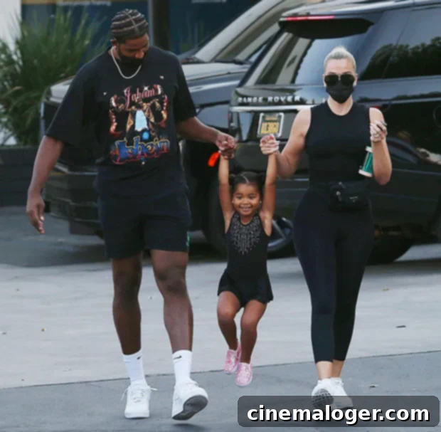 Maralee Nichols' First Words Since Thompson Confirmed Paternity 2 Tristan Thompson with his daughter True