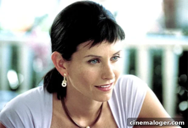 David Arquette Can't Stop Laughing At Courteney Cox's Scream 3 Bangs 2 Courteney Cox