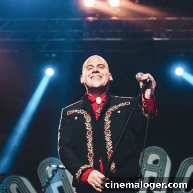 Matt Caughthran of The Bronx: My Rewarding Journey with The Sailor Jerry Podcast 3 Matt Caughthran in a reflective pose during a podcast session