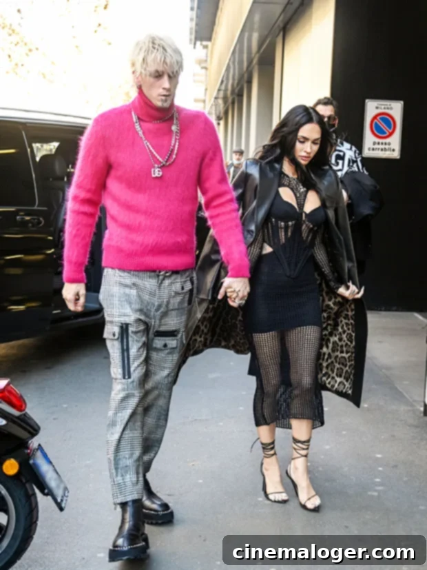Brian Austin Green and Sharna Burgess: A First Look Post-Megan Fox Engagement 3 Machine Gun Kelly & Megan Fox