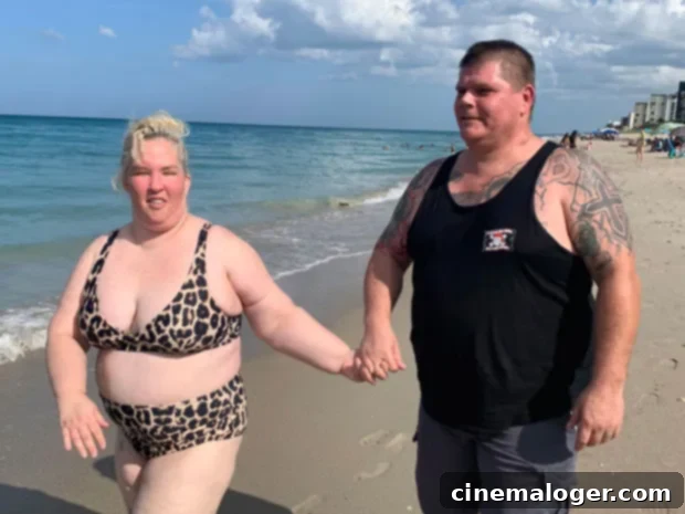 Mama June, 42, Finds Romance With 34-Year-Old On Scenic LA Hike 3 Mama June and Geno Doak during their past relationship, which ended in 2021 amid personal struggles and legal challenges.