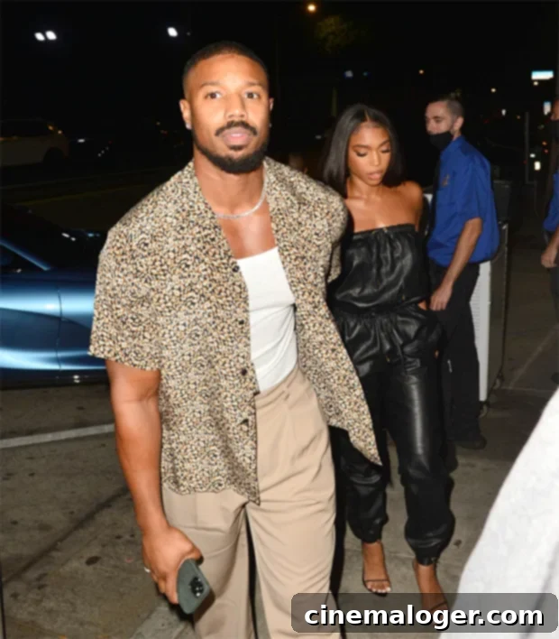 Lori Harvey, Michael B. Jordan