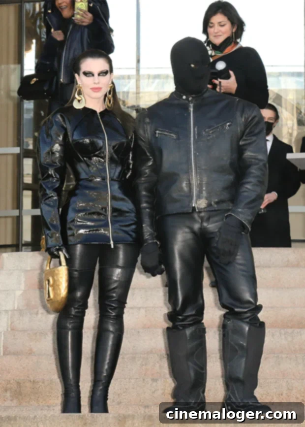 Meet Juliye: Julia Fox Names Her & Kanye's Blazing Romance 2 Julia Fox and Kanye West at an event