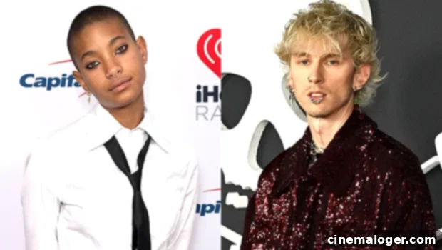 Machine Gun Kelly & Willow Smith's 'Emo Girl' Explodes with Fans 2 Willow Smith; Machine Gun Kelly