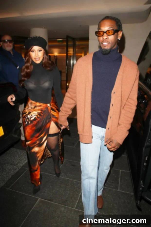 Forever Linked: Cardi B and Offset Get Matching Wedding Date Tattoos 2 Cardi B and Offset married in Sept. 2017.