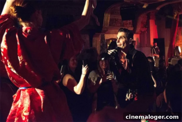 Heaven After Dark: Farrell and Lau Liberate the Art Scene 3 Perry Farrell and Etty Lau Farrell sharing a tender moment.
