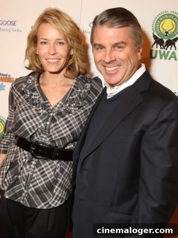 Chelsea Handler's Love Life: From Past Flames to Her Current Beau 2 Chelsea Handler and Ted Harbert