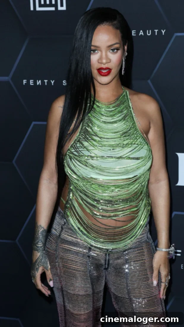 Rihanna's Active Pregnancy Joy: A$AP Rocky's Devotion Shines 3 Rihanna