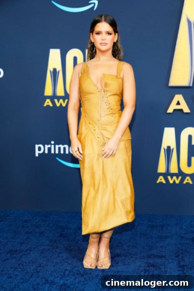 Maren Morris Electrifies ACMs with Bold Leather and Powerful Performance 2 maren morris ACM Awards 2022