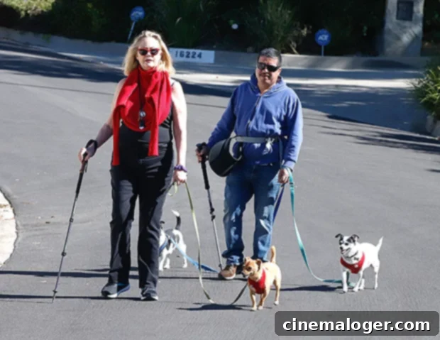 Moonlighting Legend Cybill Shepherd, 72, Steps Out Casual In Tank Top And Jeans With Her Trio Of Dogs 2 Cybill Shepherd
