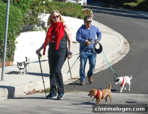 Moonlighting Legend Cybill Shepherd, 72, Steps Out Casual In Tank Top And Jeans With Her Trio Of Dogs 3 Cybill Shepherd