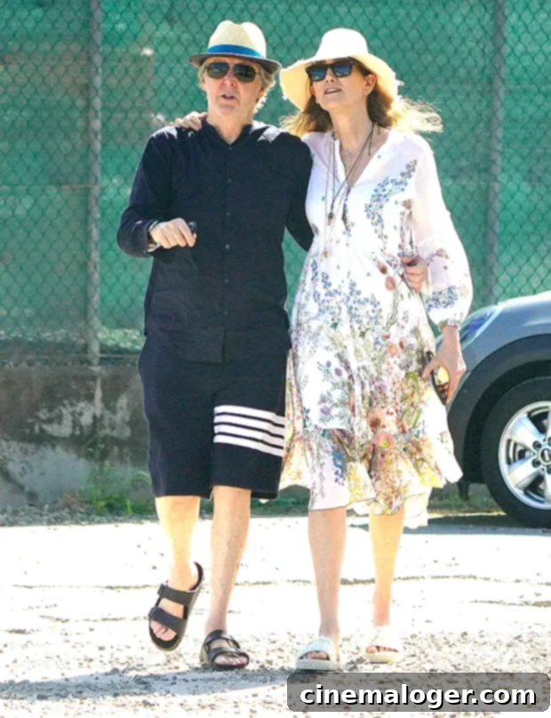 Paul McCartney and Nancy's Island Romance in St. Barts 2 Paul McCartney and Nancy Shevell in St. Barts