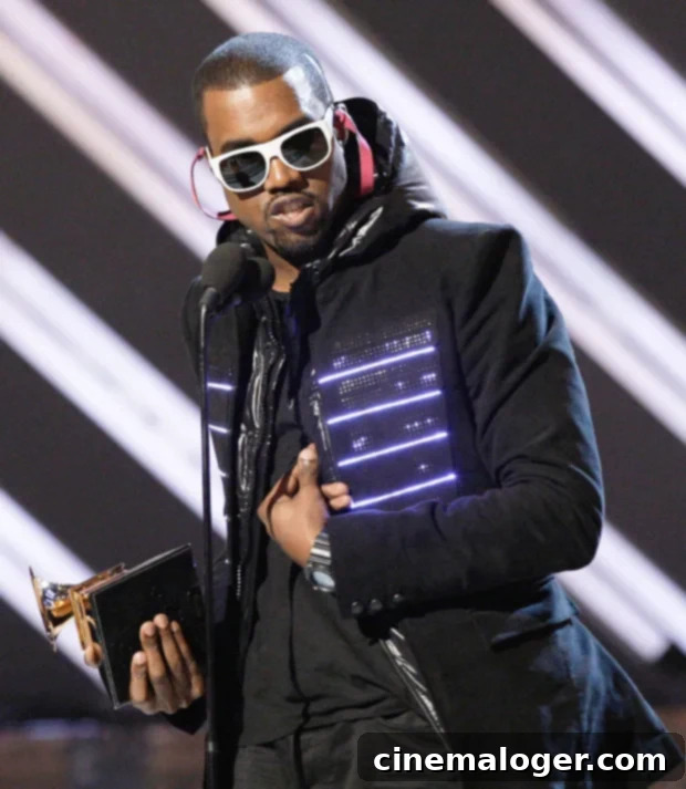 Grammy Award for Best Rap Song: Every Winner From 2000 to Present 8 Kanye West accepts award for album 'Graduation'