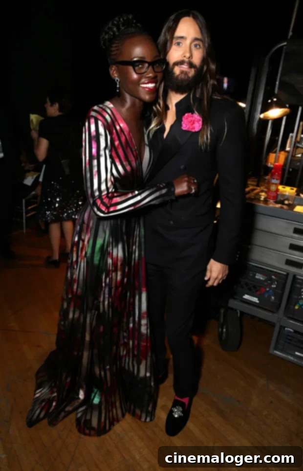 Jared Leto's Love Life Unfolded: From Soleil Moon Frye to Ashley Olsen and Beyond 2 Lupita Nyong'o, Jared Leto21st Screen Actors Guild Awards, Show, Los Angeles, America - 25 Jan 2015
