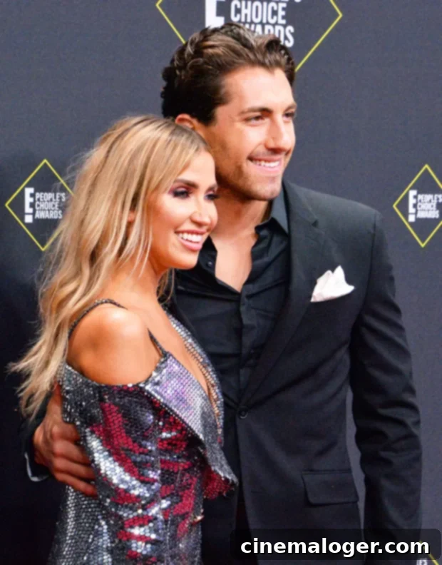 Jason Tartick's Guiding Words for Kaitlyn Bristowe After Her Bachelorette Hosting Upset 2 Jason Tartick and Kaitlyn Bristowe at an event, smiling and embracing.
