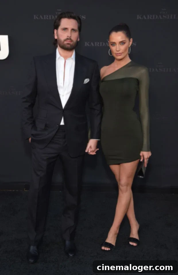 Scott Disick: An Outsider at The Kardashians Premiere 2 Scott Disick and Rebecca Donaldson attend the premiere of ‘The Kardashians.’