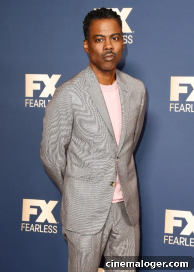One-Year Deadline For Chris Rock's Will Smith Slap Charges, Says Lawyer 2 Chris Rock at FX Networks TCA Winter Press Tour Star Walk