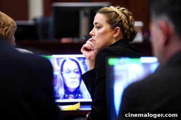Amber Heard's Former Assistant Testifies: Never Saw Cuts Or Bruises On Actress' Face For Three Years 2 Amber Heard's former assistant Kate James appeared via a pre-recorded video deposition in the Johnny Depp defamation trial.