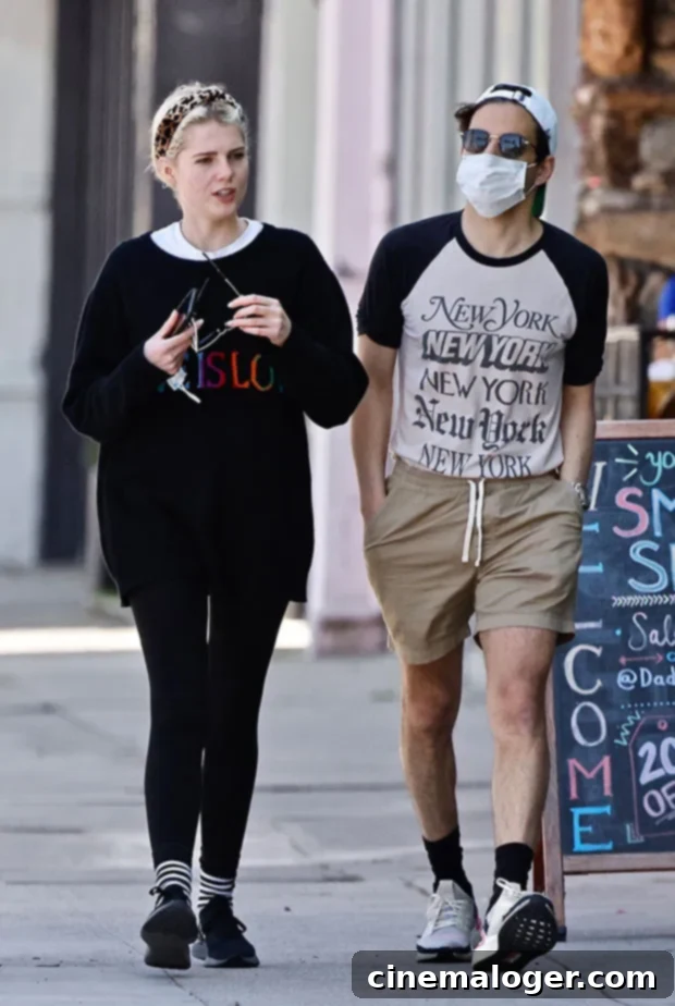 Rami Malek and Lucy Boynton's Seldom Seen LA Errands 2 Rami Malek, Lucy Boynton casual outing