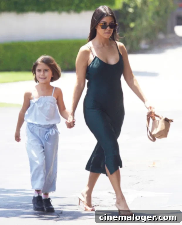 Penelope's Tears Spark Kourtney Kardashian's Wish Her Kids Attended Proposal 2 kourtney kardashian penelope disick