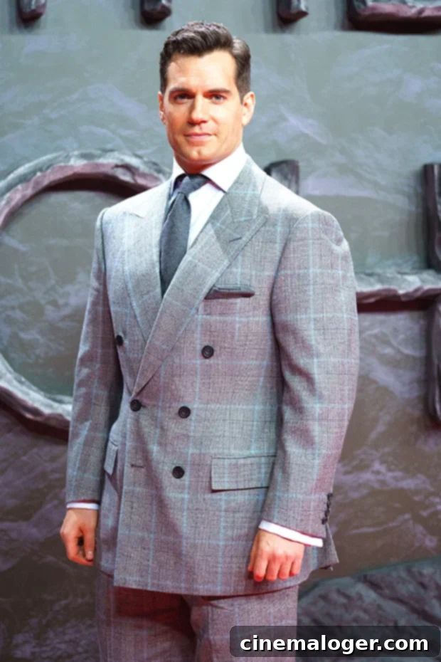 Kaley Cuoco's Romantic Journey Her Path to Tom Pelphrey 9 Henry Cavill posing at The Witcher Season 2 Premiere in 2021