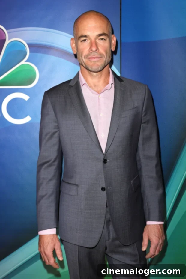Kaley Cuoco's Romantic Journey Her Path to Tom Pelphrey 10 Paul Blackthorne attending the NBC Upfront Presentation in New York in 2019