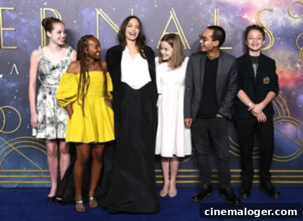 Angelina Jolie's Mother's Day: Inside Her Special Celebration with All Six Children 2 Angelina Jolie & Kids
