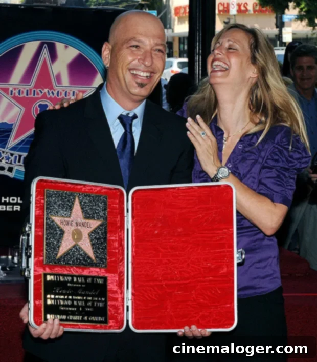 Howie Mandel and Terry Mandel