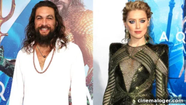 Momoa and Wan Battled to Keep Amber Heard in Aquaman 2 2 Jason Momoa Amber Heard