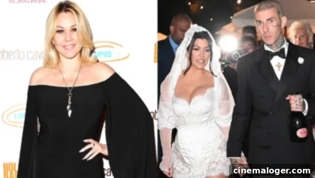 Shanna Moakler's Candid Take on Travis & Kourtney's Wedding 2 Shanna Moakler, Travis Barker and Kourtney Kardashian
