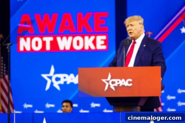 Trump Slams Ivanka Over Election Comment She Was Not Involved 4 Trump speaks at CPAC.