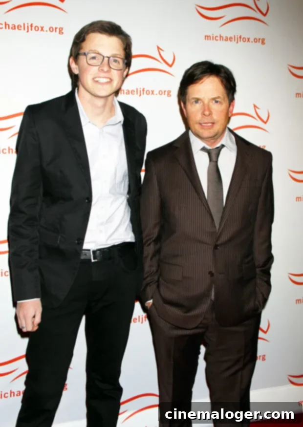 Sam Fox son of Michael J Fox