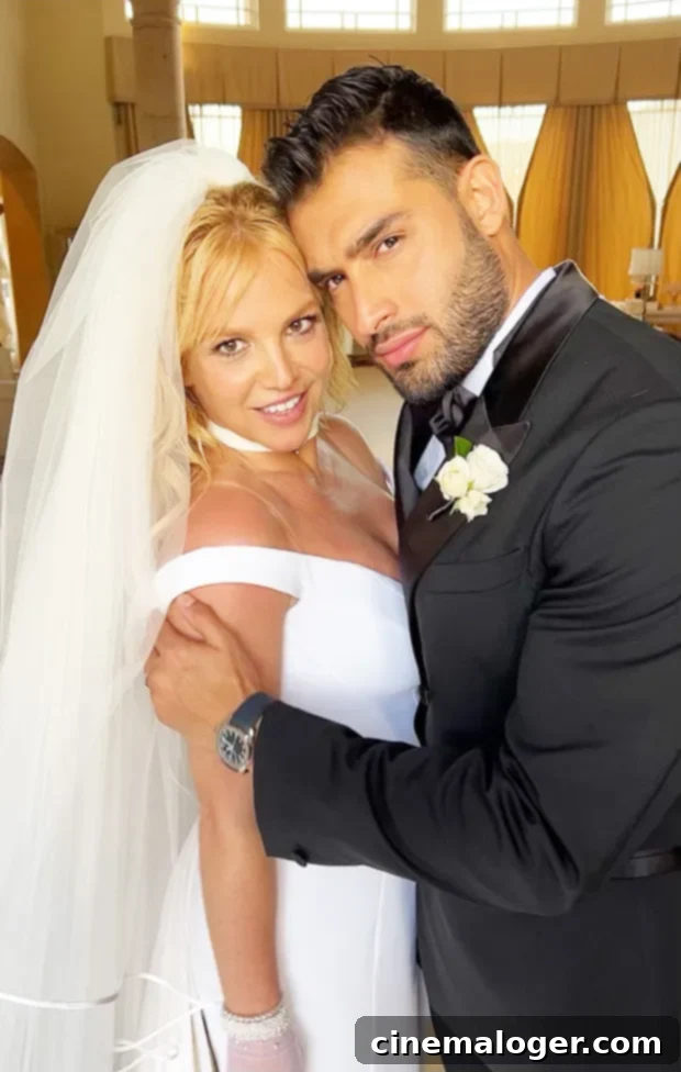 Britney Spears Wins Restraining Order Against Wedding Crasher Ex 3 Britney Spears & Sam Asghari