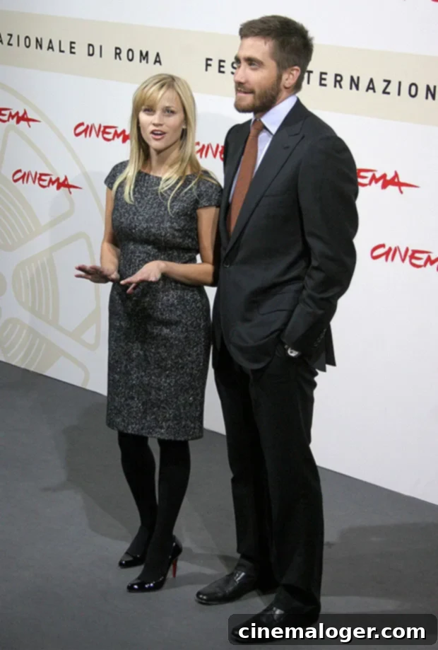 Jake Gyllenhaal's Love Story: From Swift to Cadieu 5 Reese Witherspoon and Jake Gyllenhaal
