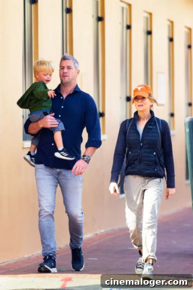 Ant Anstead and Renée Zellweger enjoying a casual outing together.