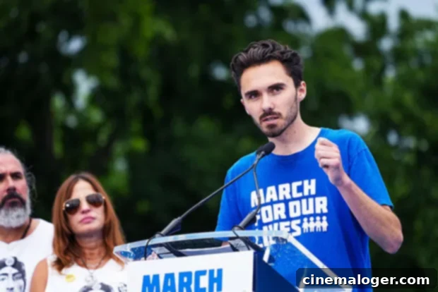 Hogg Ejected From Hearing After Clashing With Republicans Over Gun Inaction 2 David Hogg speaks passionately about gun control at a March For Our Lives rally, advocating for safer communities.