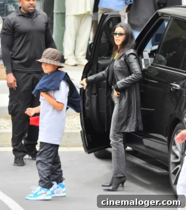 Kourtney Kardashian Blasts Ultra Creepy Mason Disick Instagram Account Rumors 3 Kourtney Kardashian protects her son Mason from online impersonation