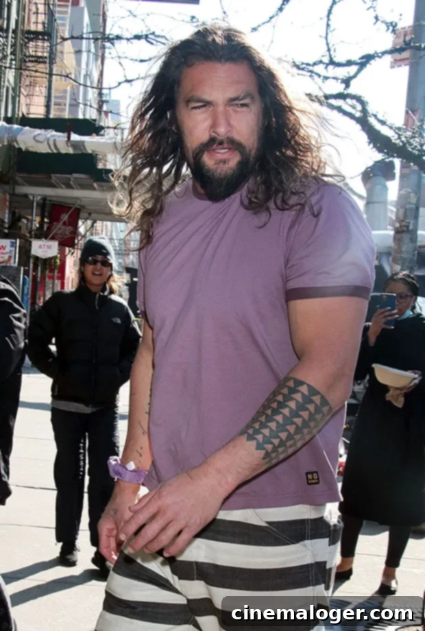 Jason Momoa: Motorcycle Collision Fallout 2 Jason Momoa in a previous outing