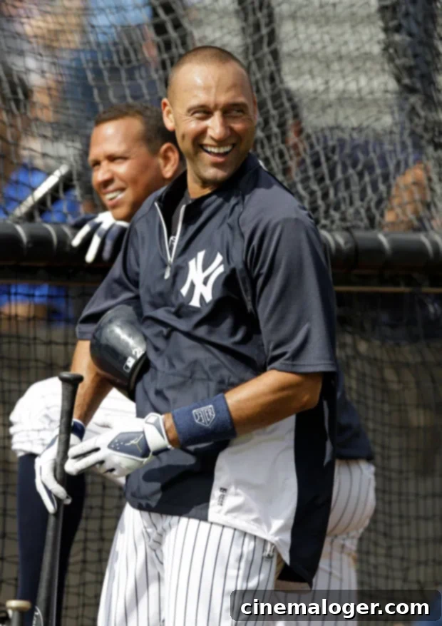 Derek Jeter Clarifies A-Rod Relationship After 'Not A True Friend' Comment 3 Derek Jeter and Alex Rodriguez on the field.