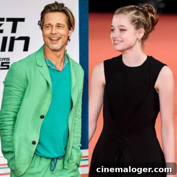 Brad Pitt's Heartfelt Pride In Daughter Shiloh's Dancing 2 brad pitt shiloh jolie pitt