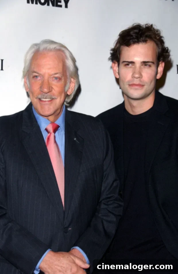 Donald Sutherland's Five Children: Meet Kiefer and His Siblings 5 Rossif Sutherland, actor known for shows like 'ER,' at an event.